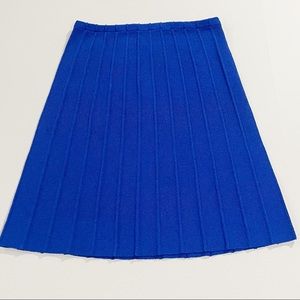 Polyester Blue Skirt